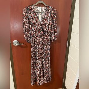 Fun floral maxi dress